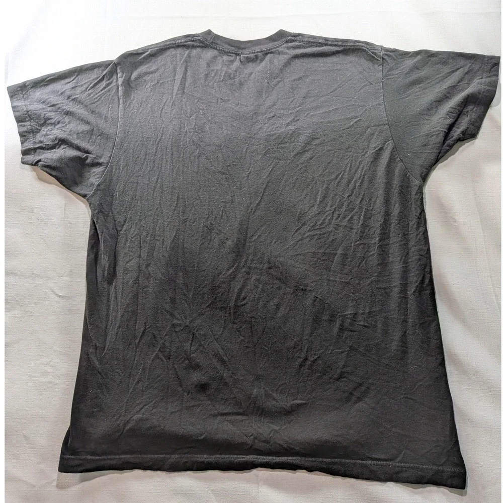 Tultex‎ Austin California Republic Bear Graphic T-Shirt Black XL 202 Mens
